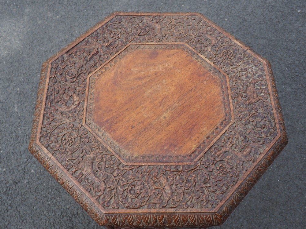 Indian teak table View III