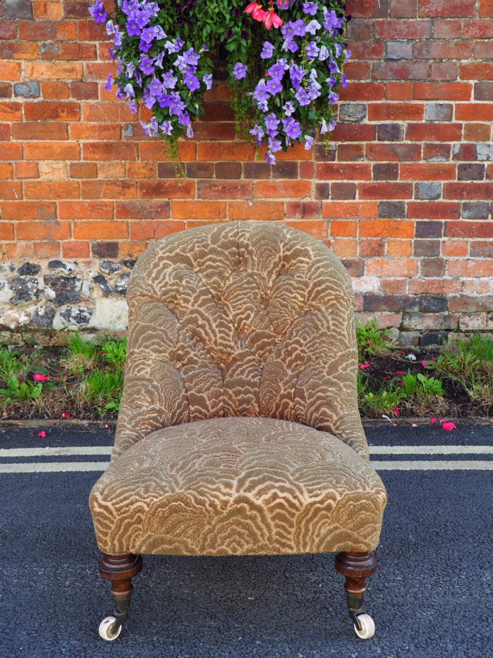 Diminutive Walnut chair View II