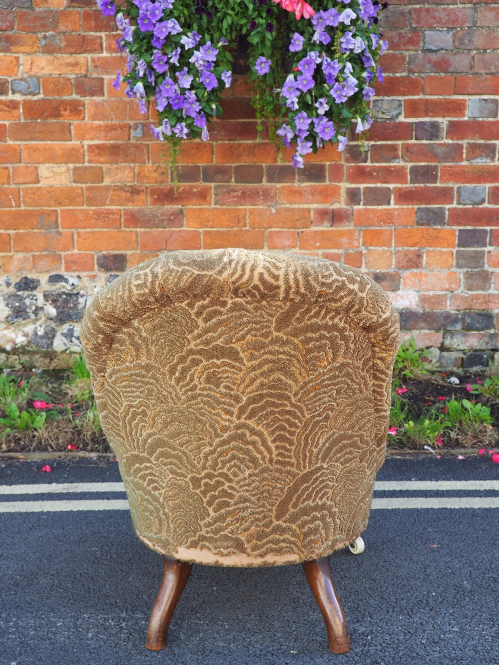 Diminutive Walnut chair View IV