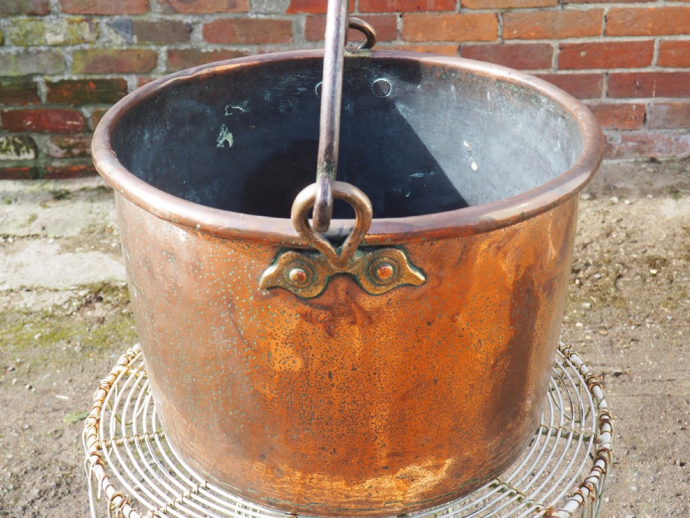 Large copper bucket View III