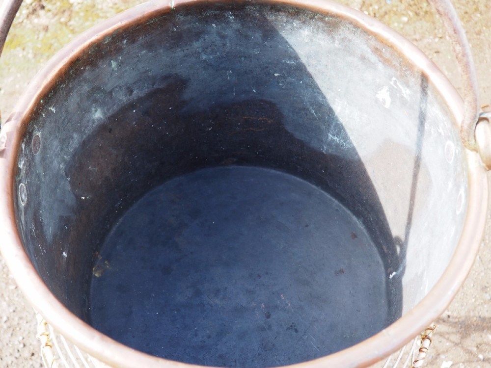 Large copper bucket View IV