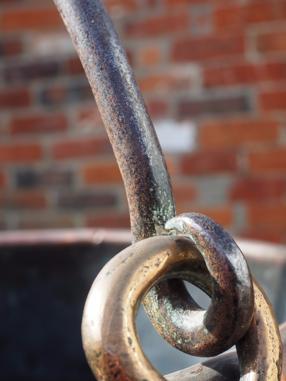 Large copper bucket View VII
