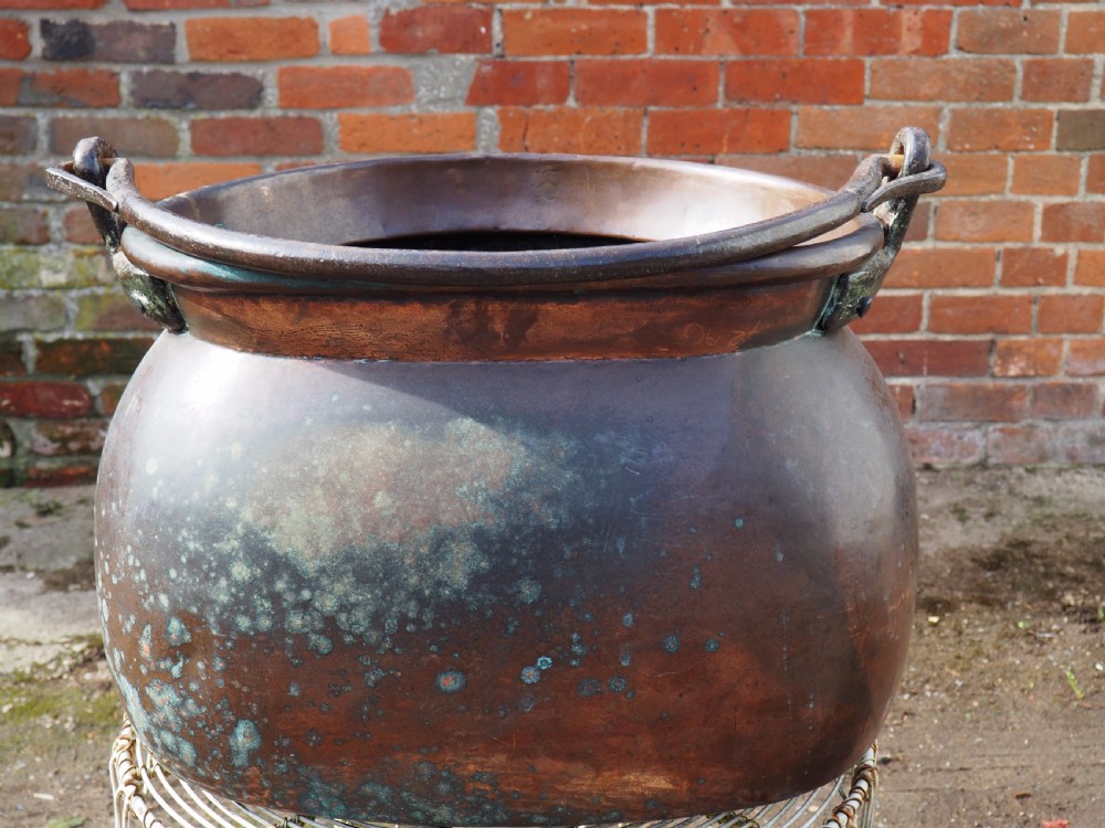 Large copper bucket View III