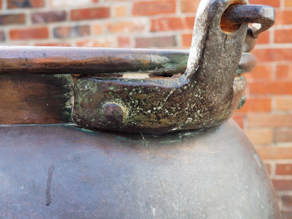 Large copper bucket View V