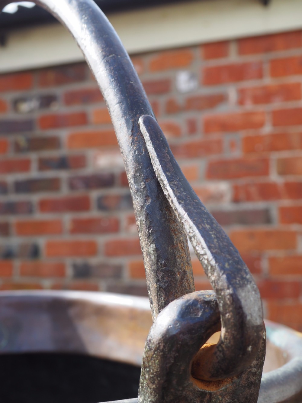 Large copper bucket View VI