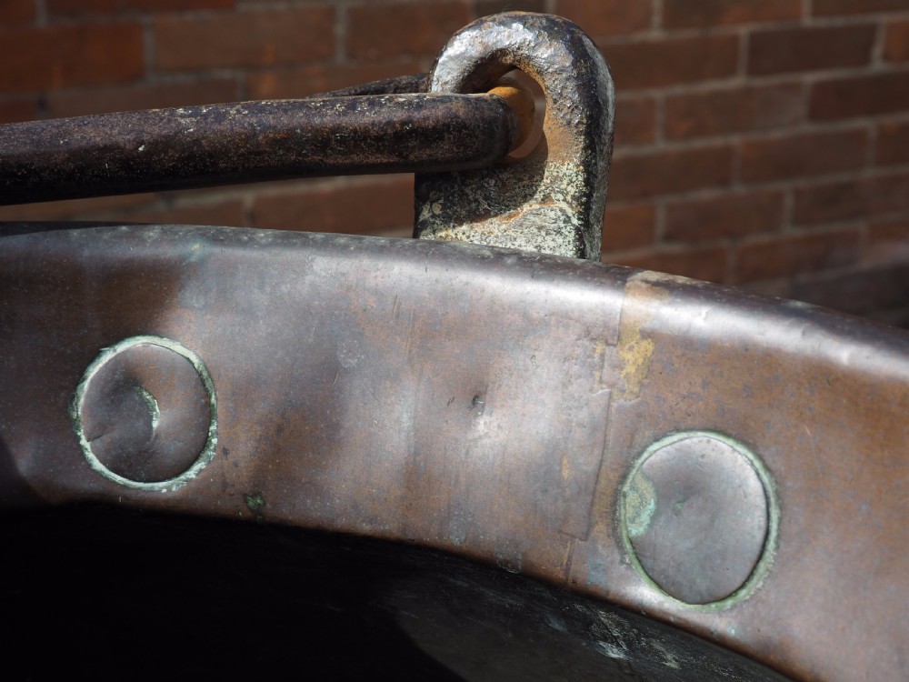 Large copper bucket View IX
