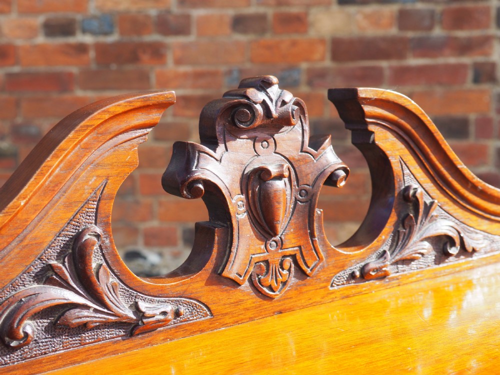 Walnut bedside cupboard View IX