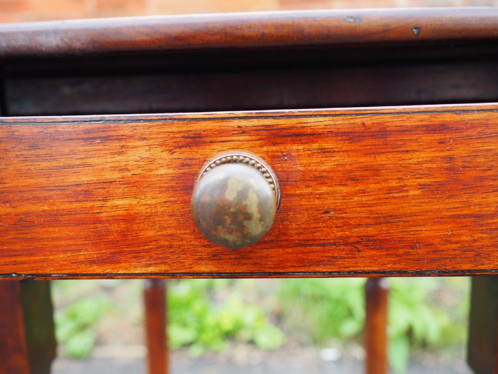 Small mahogany pembroke table View V