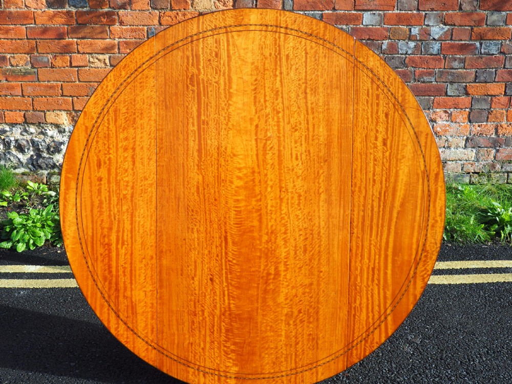 Satinwood pembroke table View VII