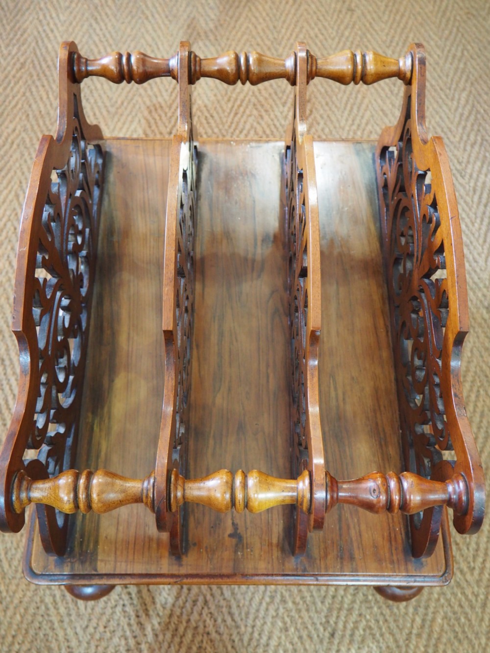 Victorian walnut canterbury View VIII