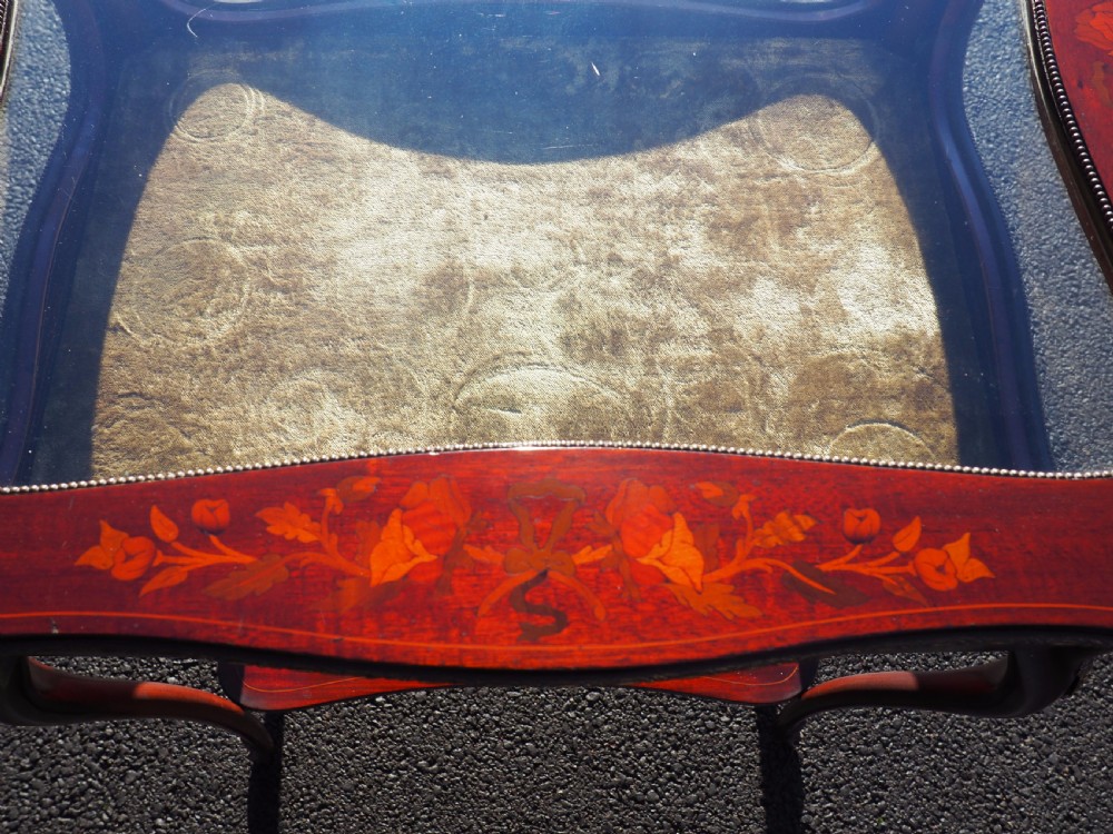 Inlaid bijouterie table View III
