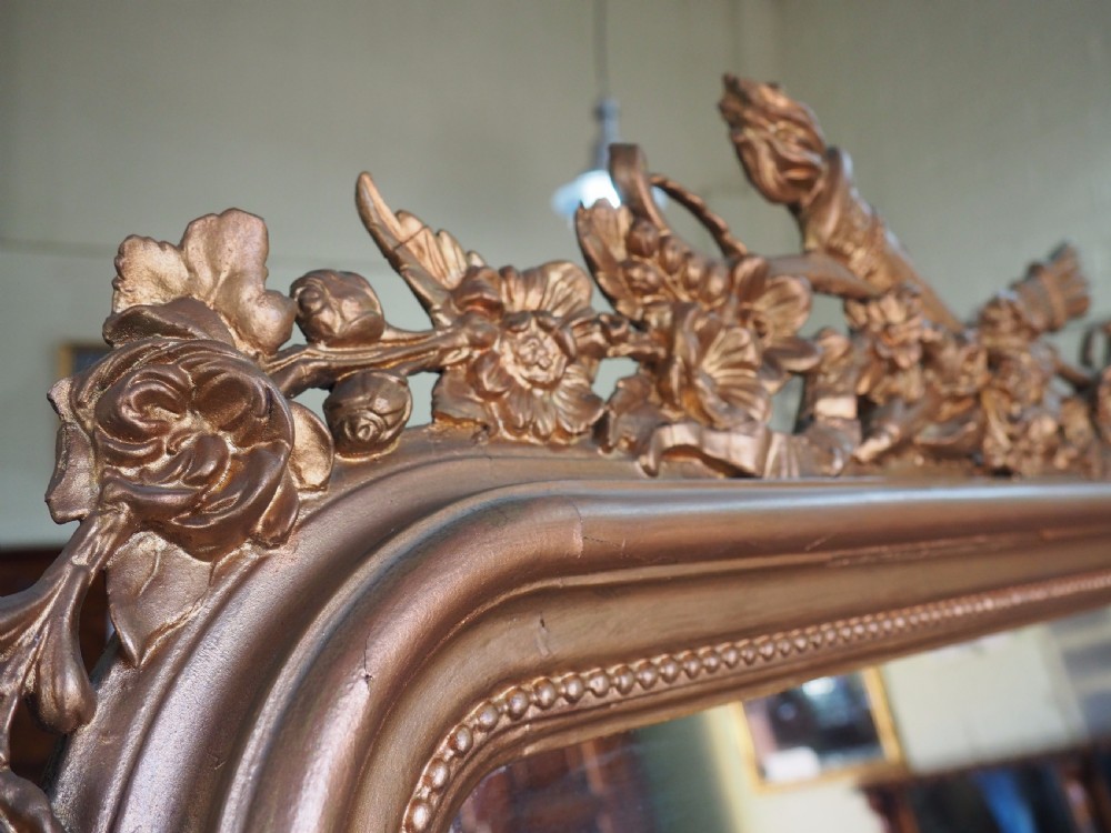 Continental gilt mirror View III