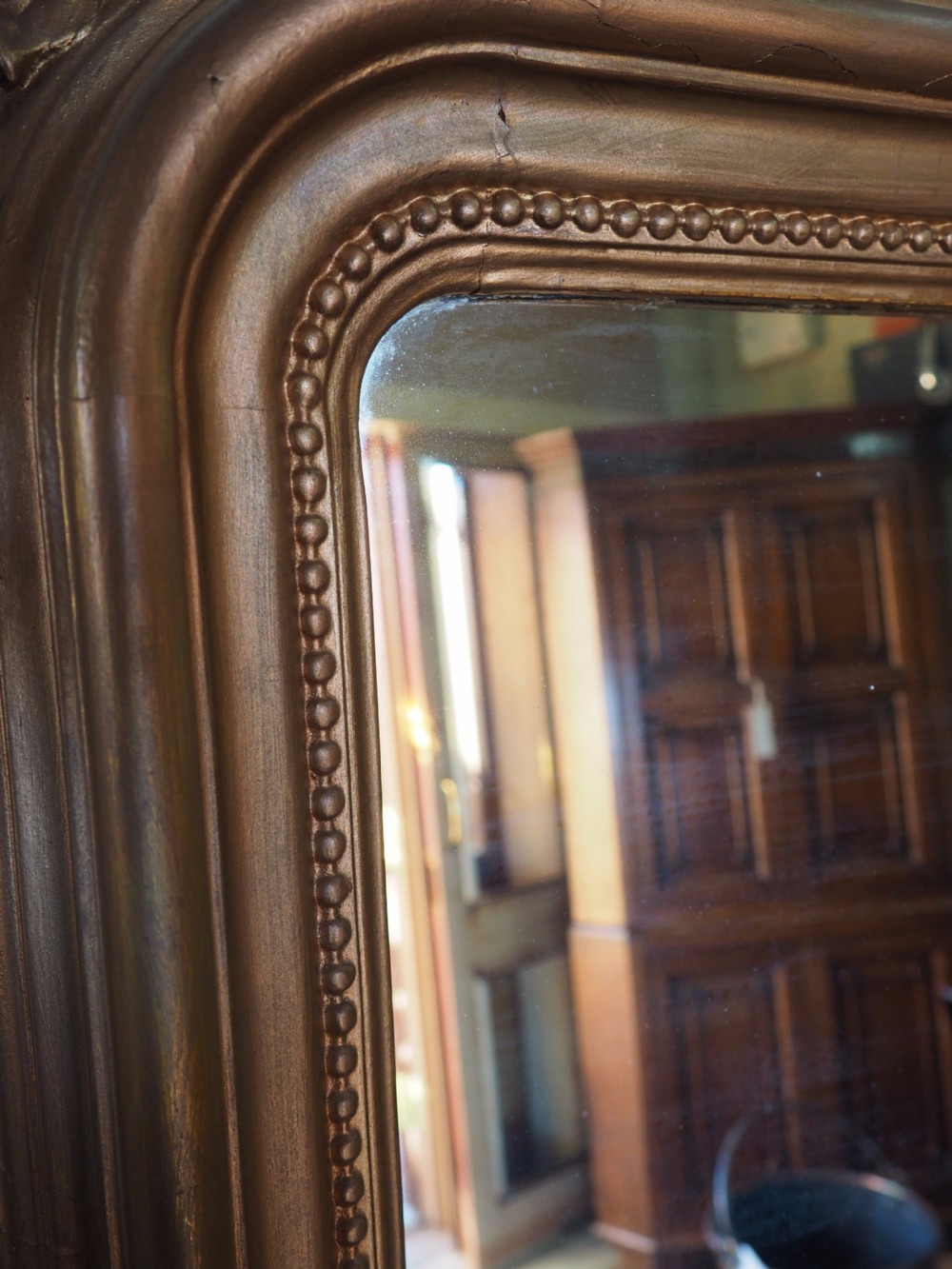 Continental gilt mirror View VI