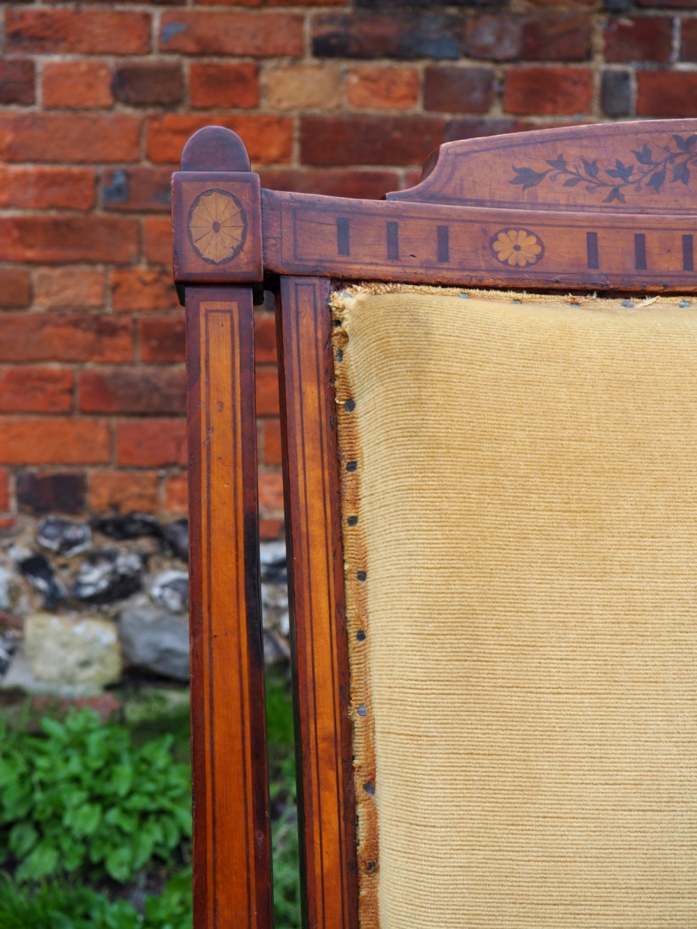 Victorian walnut armchair View VIII