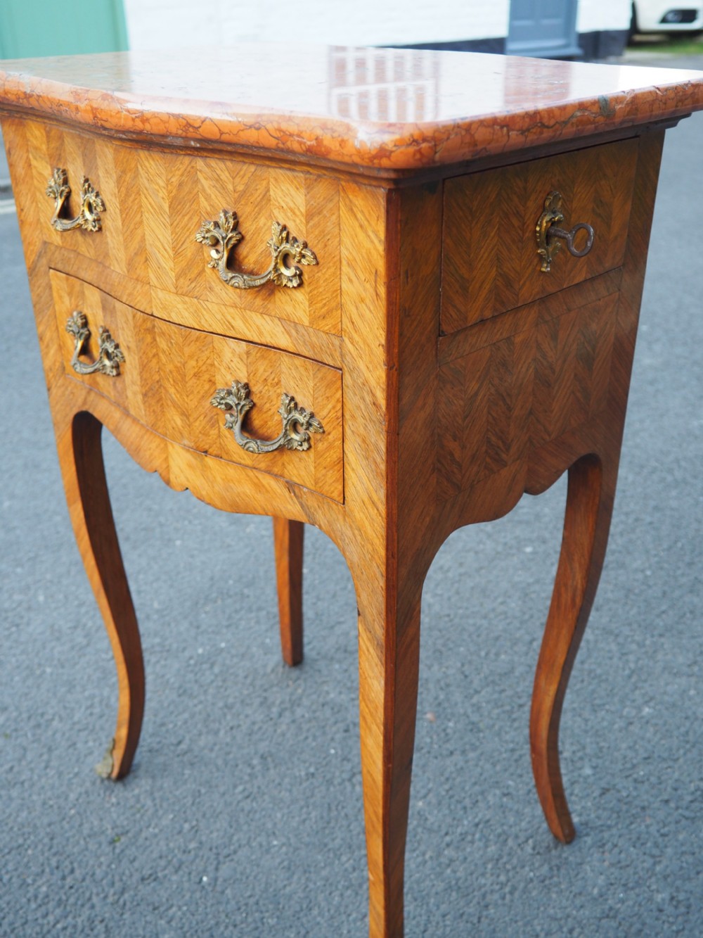 Continental bedside chest View II