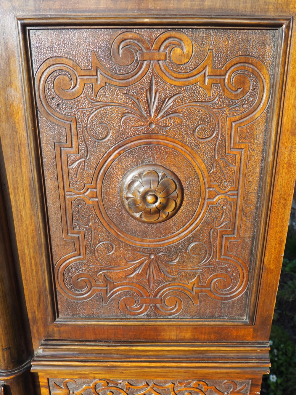 Italian carved walnut cabinet View XVIII