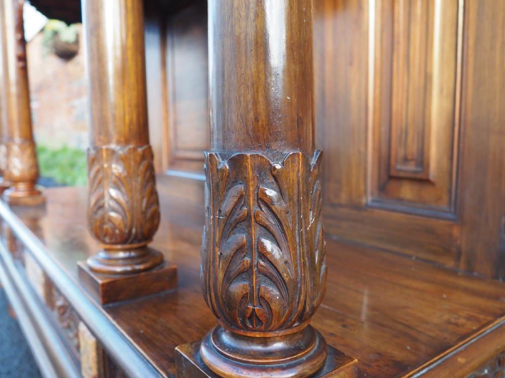 Italian carved walnut cabinet View XXVII