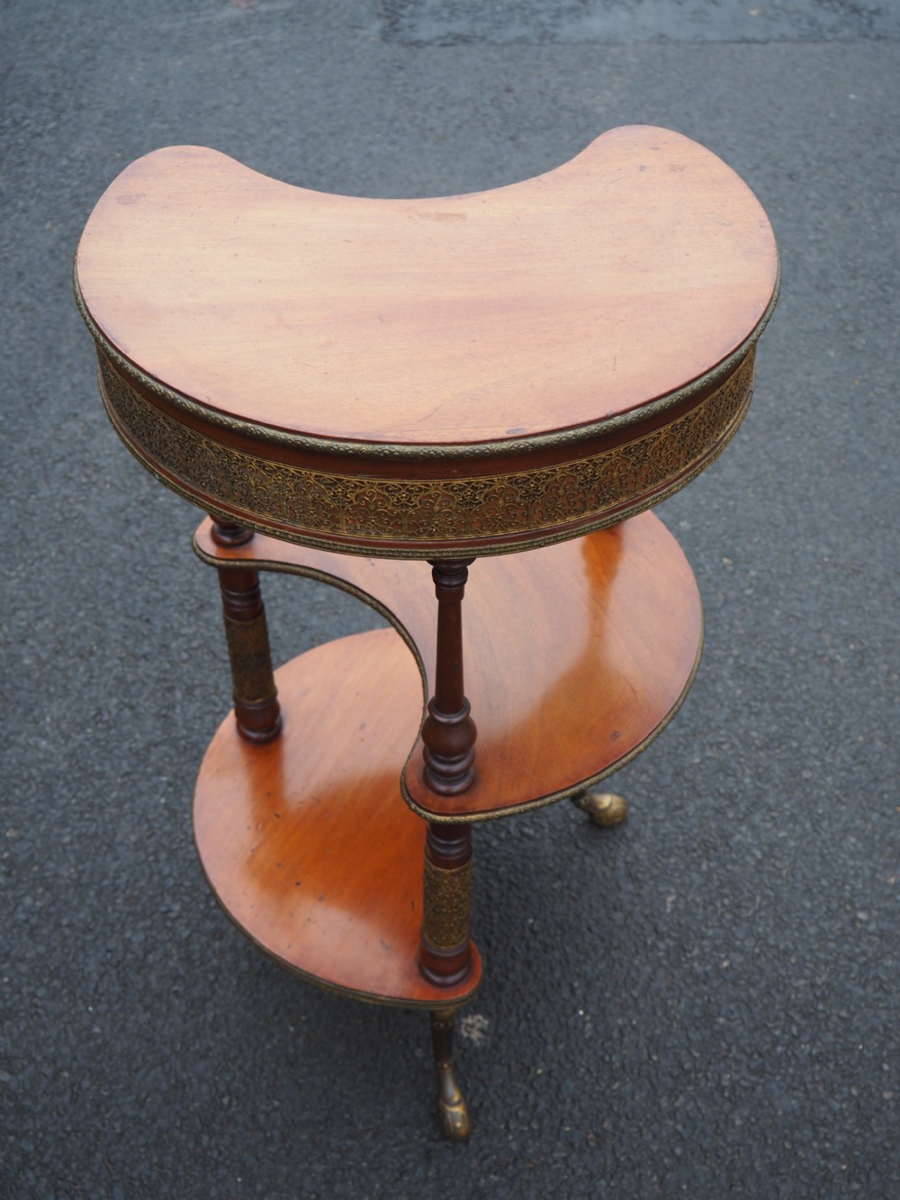 Mahogany occasional table View III