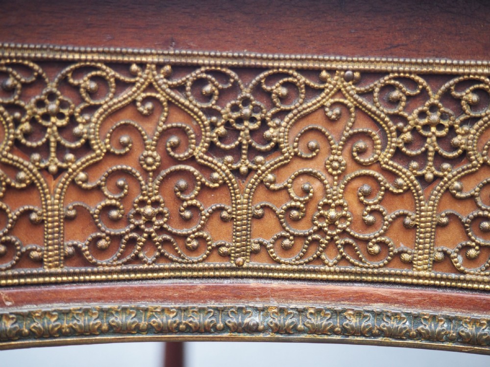 Mahogany occasional table View VI
