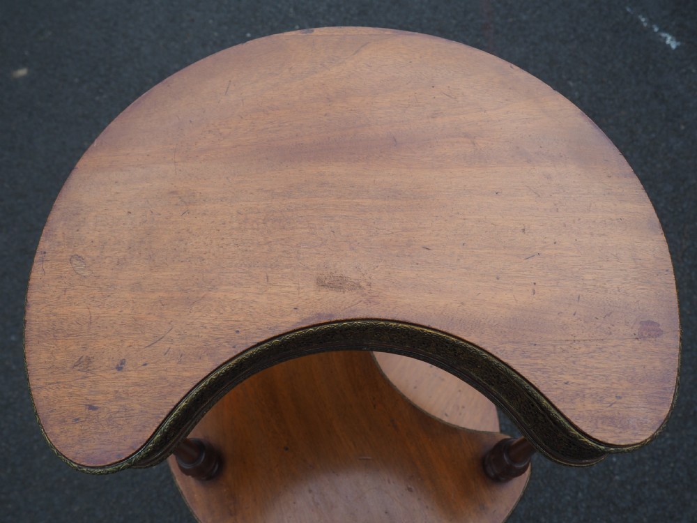 Mahogany occasional table View VII