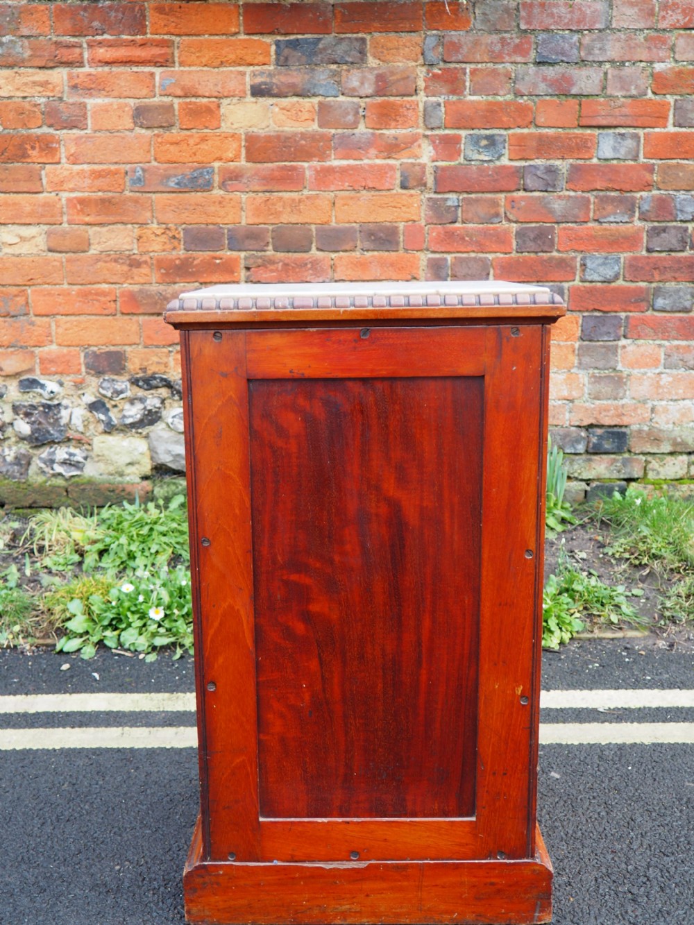 Birdseye maple bedside cupboard View X