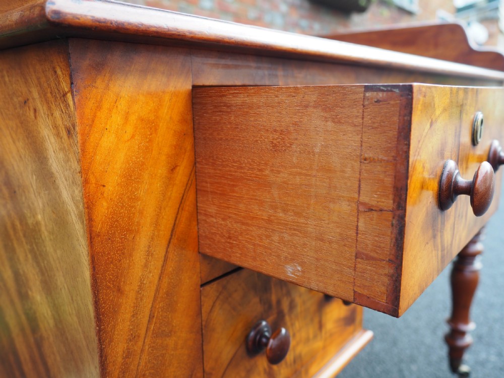 Victorian mahogany dressing table View III