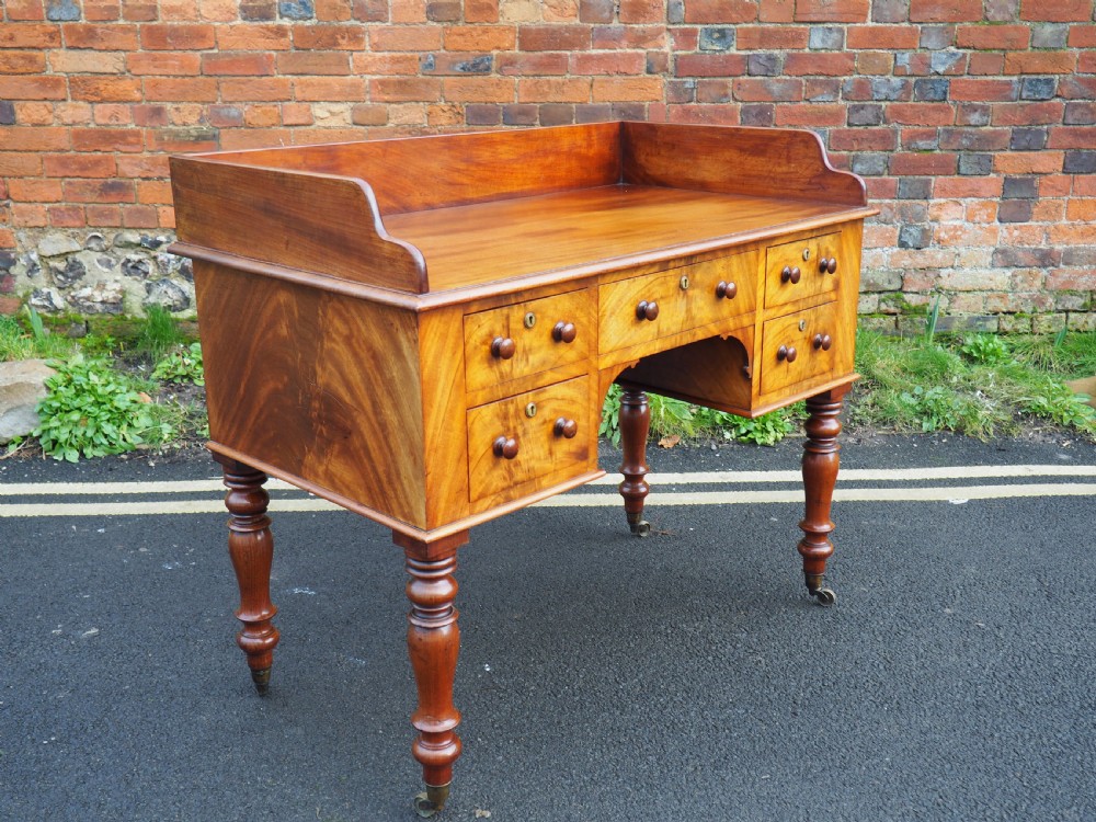 Victorian mahogany dressing table View V