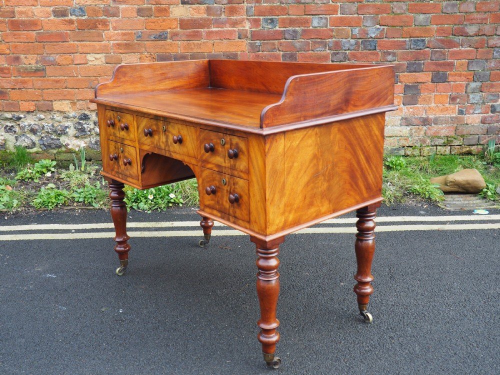 Victorian mahogany dressing table View VI