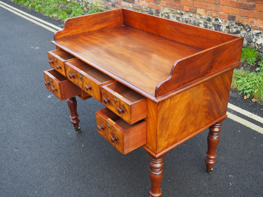 Victorian mahogany dressing table View VII