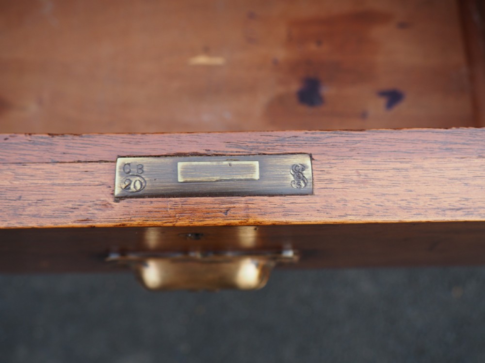 Pair of mahogany pedestal chests View IV