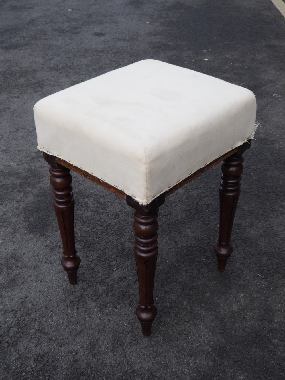 Nineteenth century stool View III