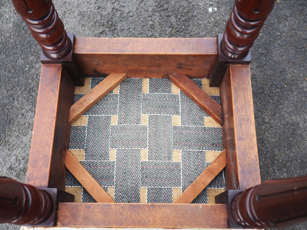 Nineteenth century stool View IV