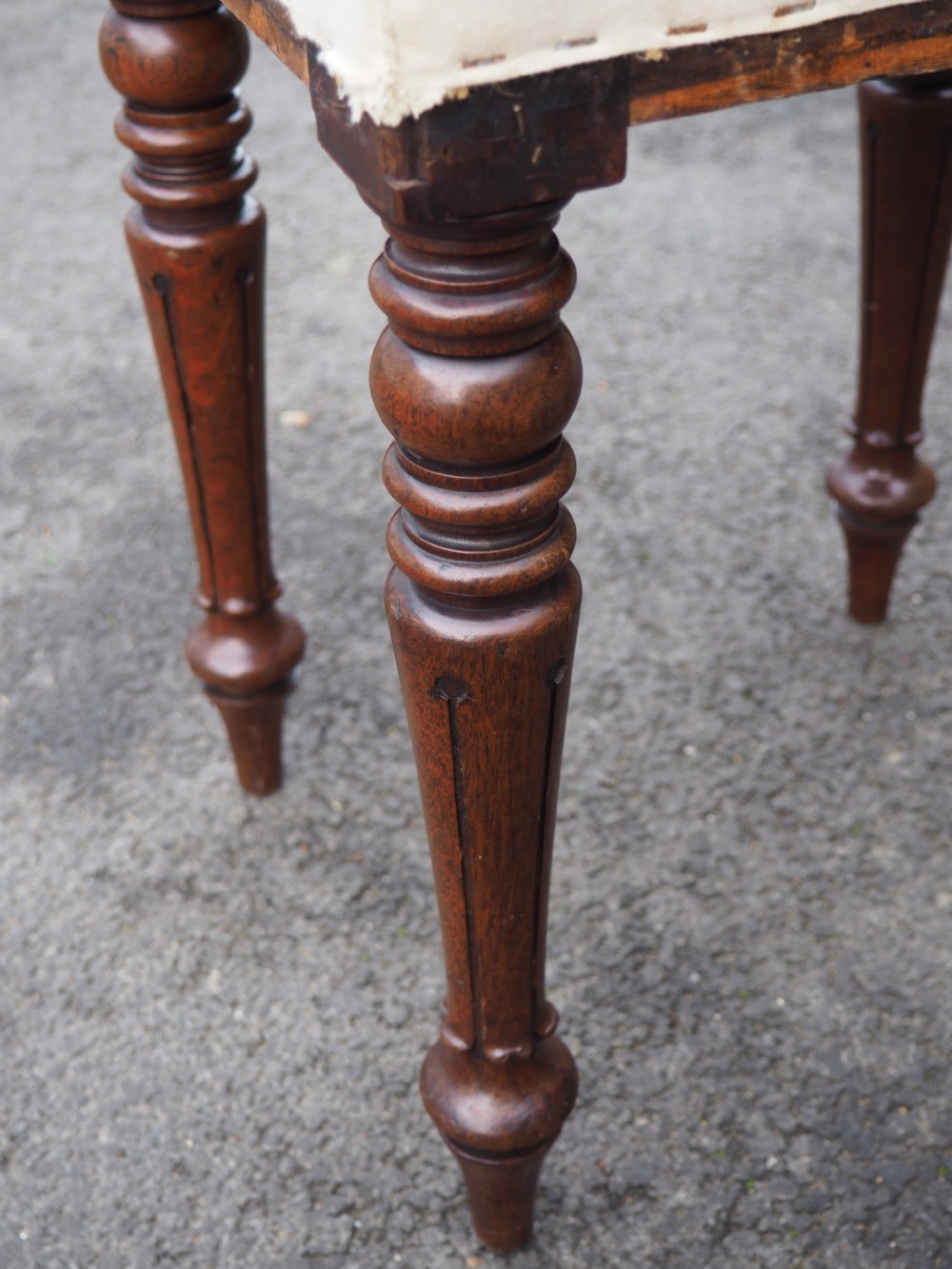 Nineteenth century stool View V