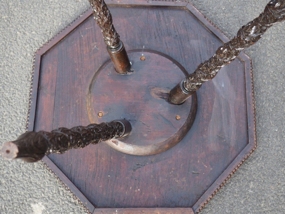 Indian carved Teak table View V