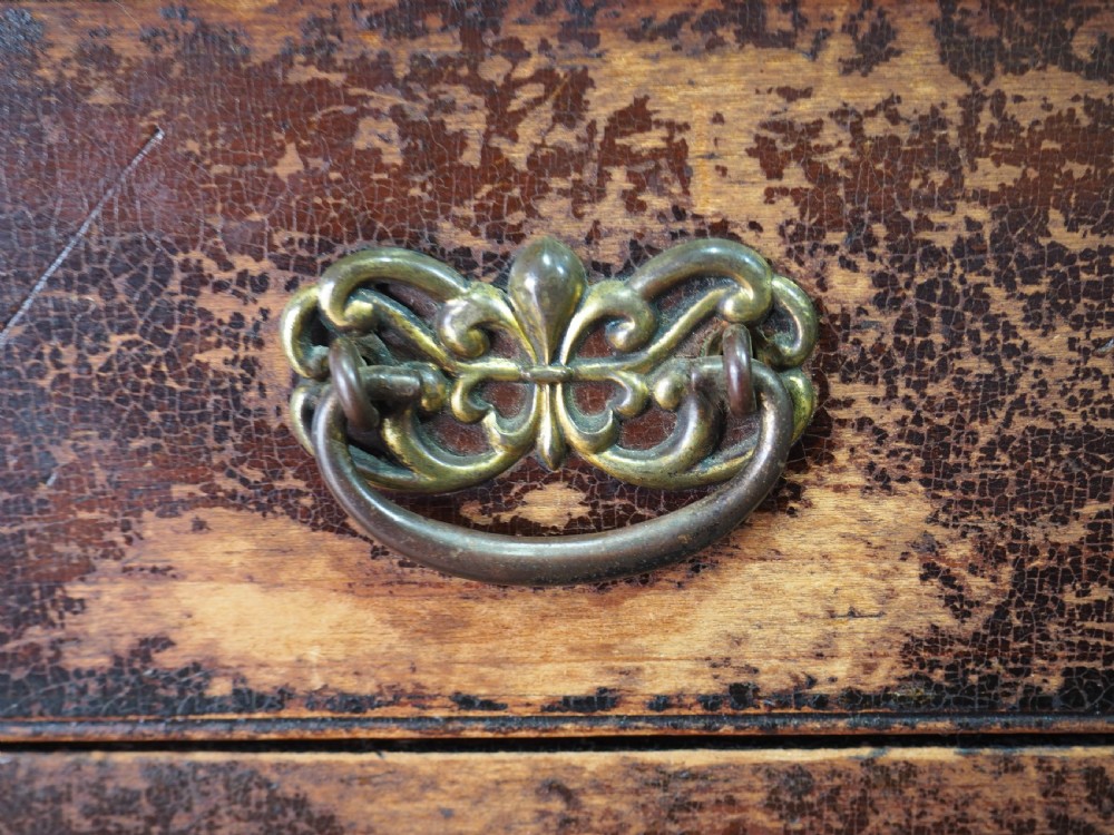 Diminutive pine chest View II