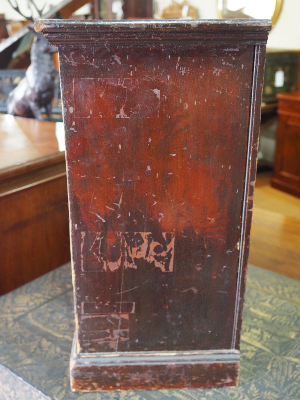 Diminutive pine chest View V