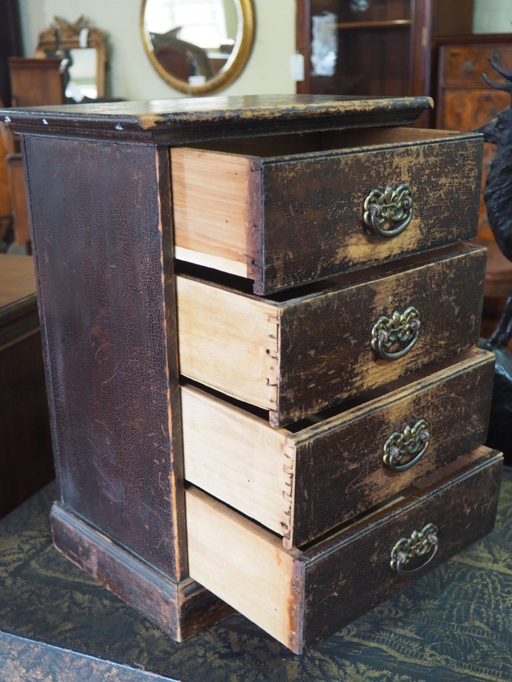 Diminutive pine chest View VI