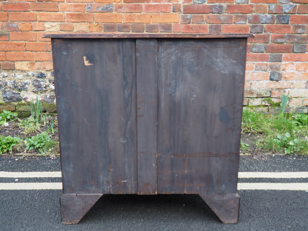 Mahogany serpentine chest View VIII