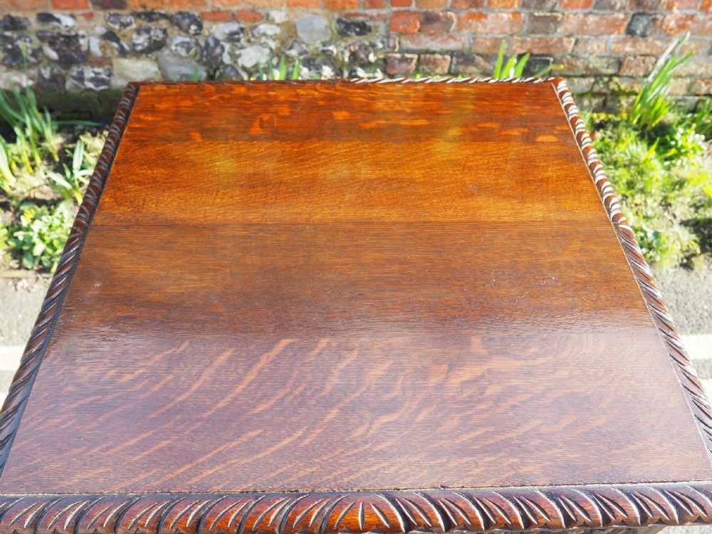 Oak revolving bookcase View VII