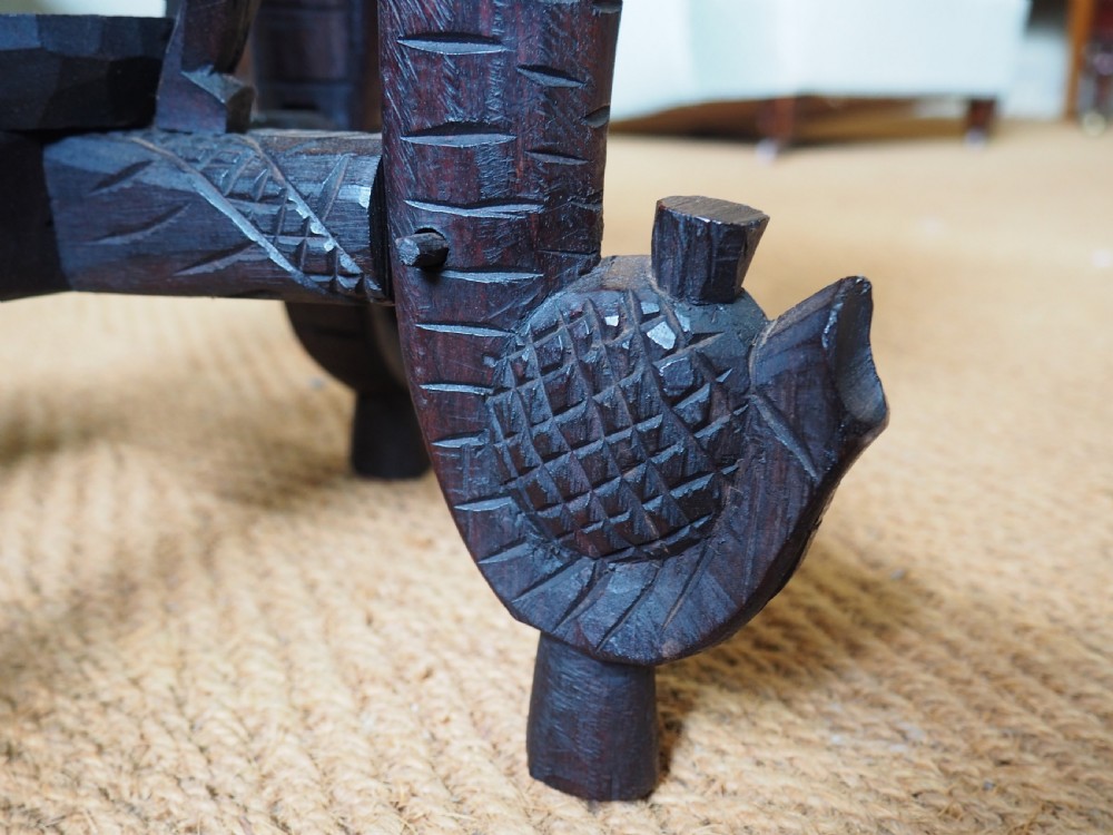 Pair of elephant tables View IV