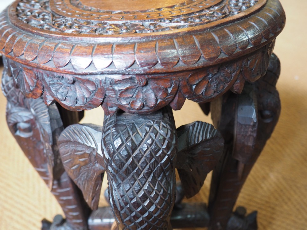 Pair of elephant tables View VI