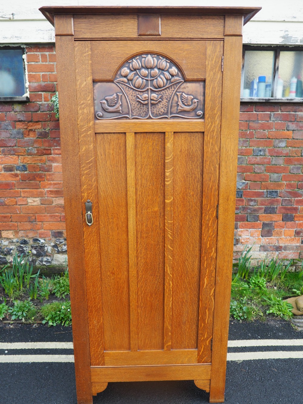 Shapland and Petter oak wardrobe
