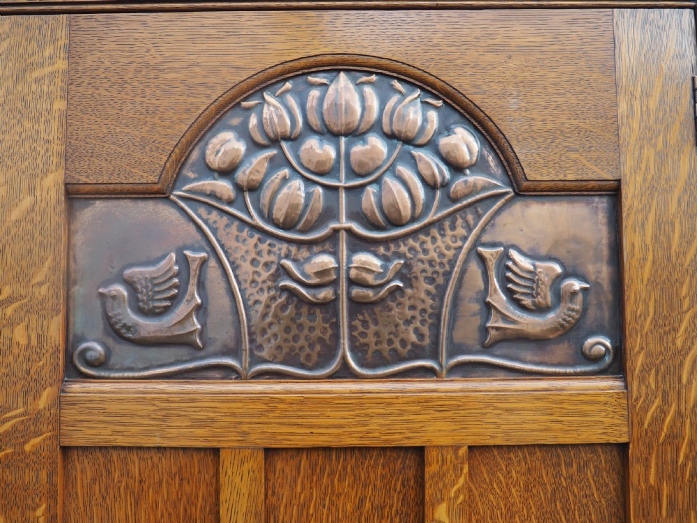 Shapland and Petter oak wardrobe View II
