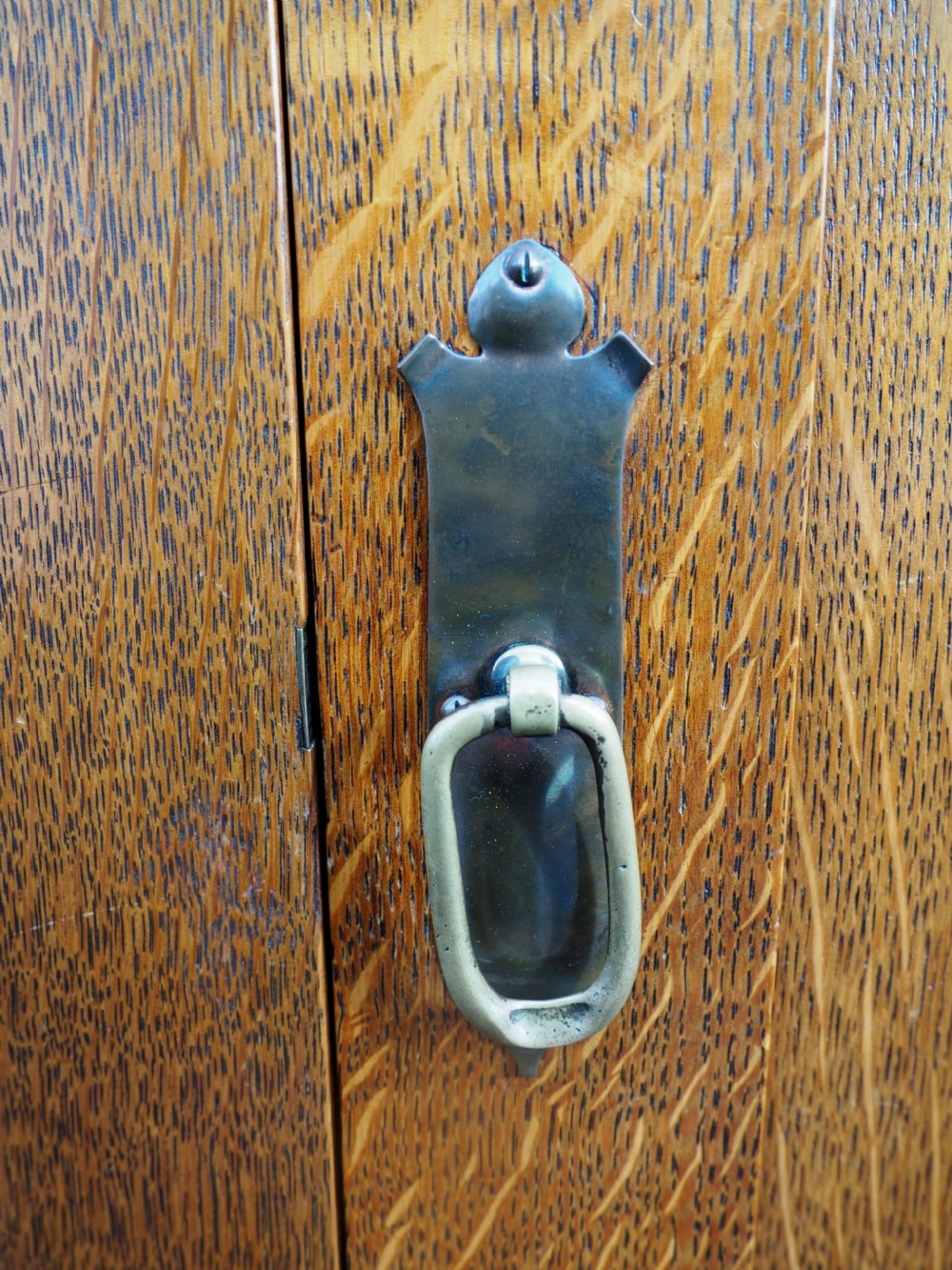Shapland and Petter oak wardrobe View III