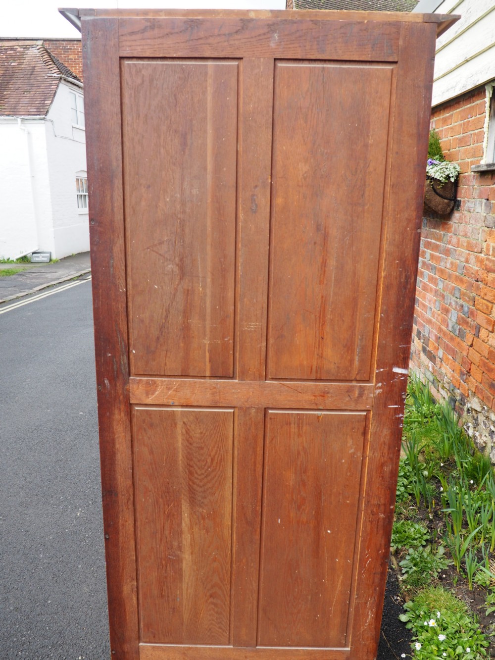 Shapland and Petter oak wardrobe View VIII
