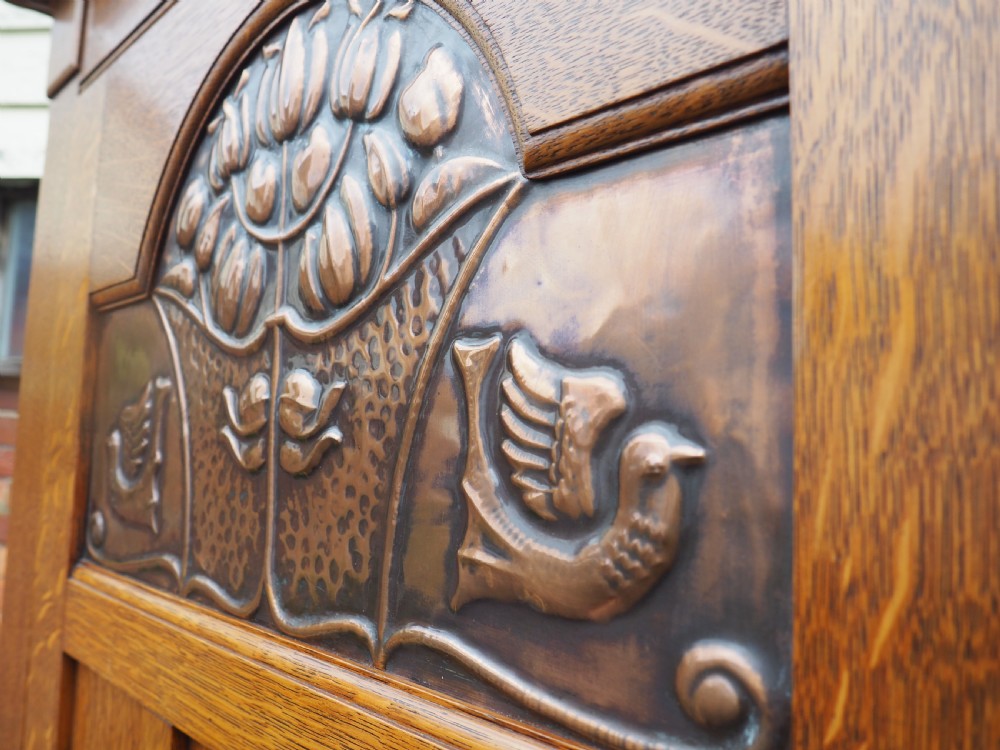 Shapland and Petter oak wardrobe View IX