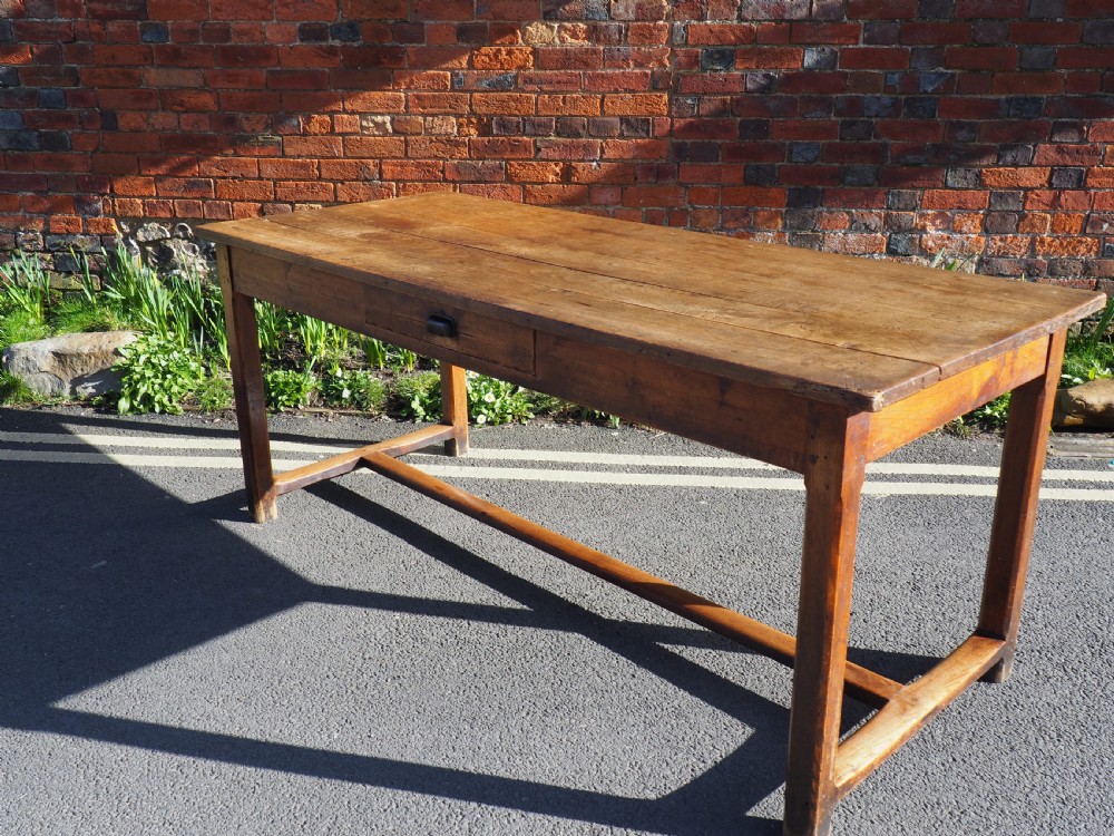 Nineteenth century French kitchen table View III
