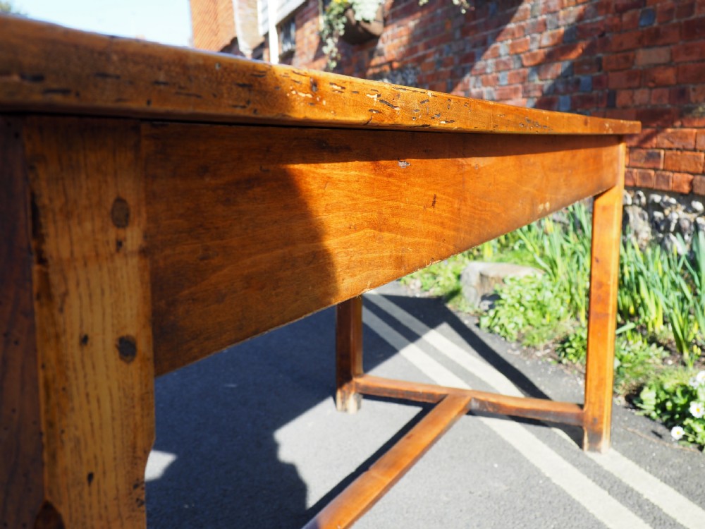 Nineteenth century French kitchen table View V