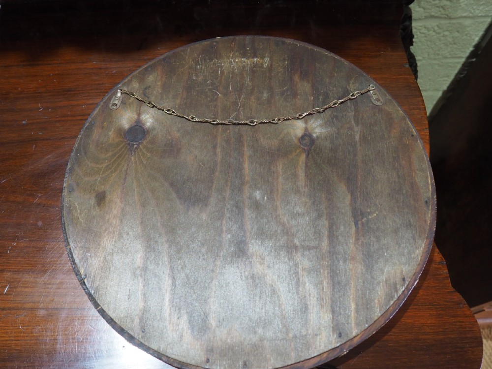 Small Art deco convex mirror View II