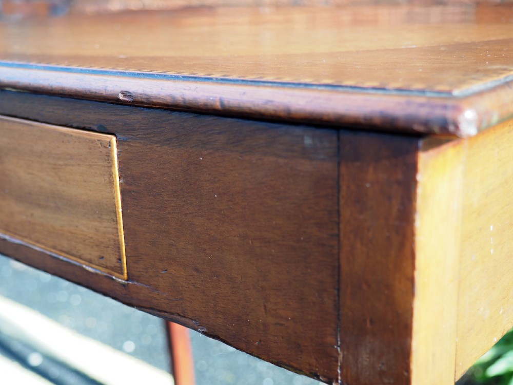 Mahogany table View III